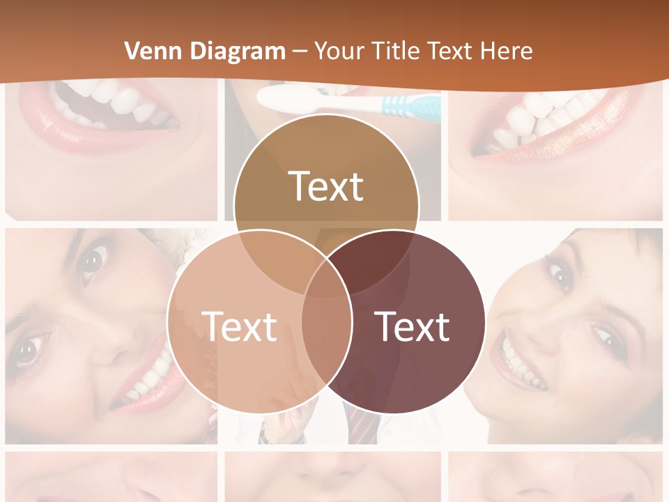 Teeth Background Skincare PowerPoint Template
