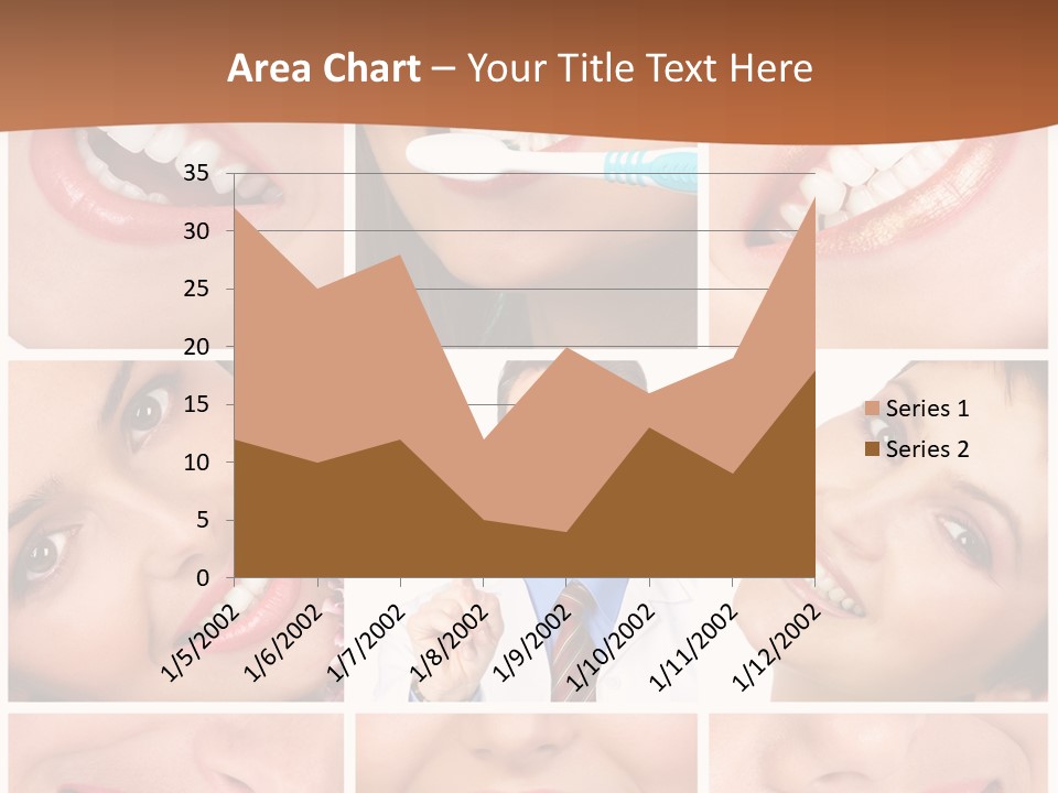 Teeth Background Skincare PowerPoint Template