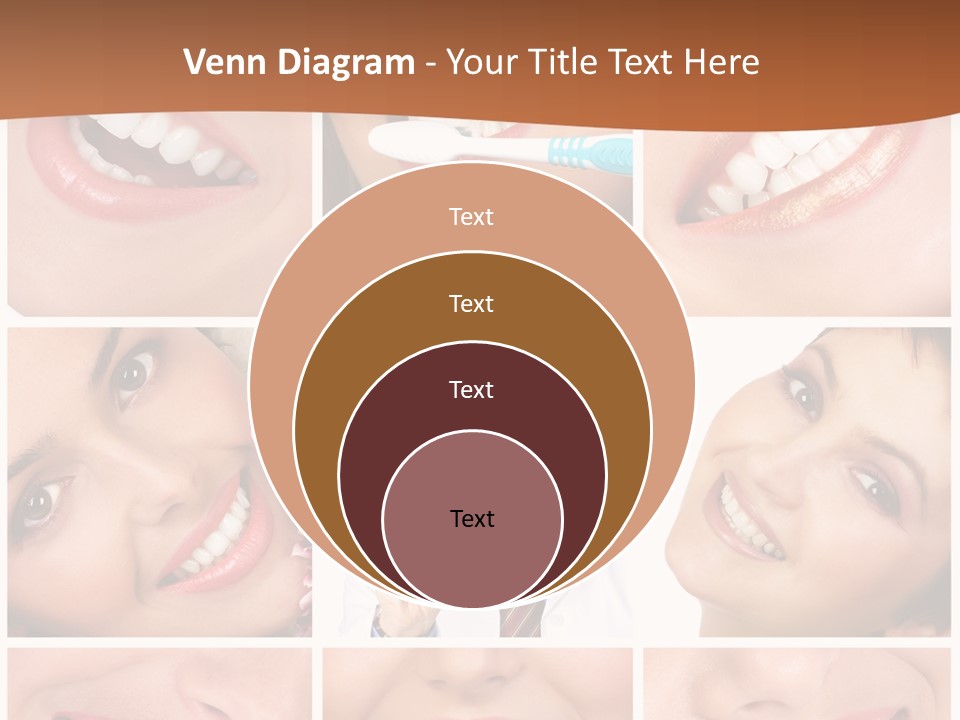 Teeth Background Skincare PowerPoint Template