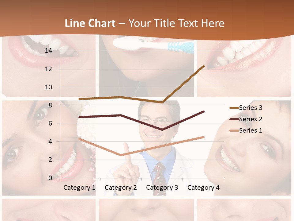 Teeth Background Skincare PowerPoint Template