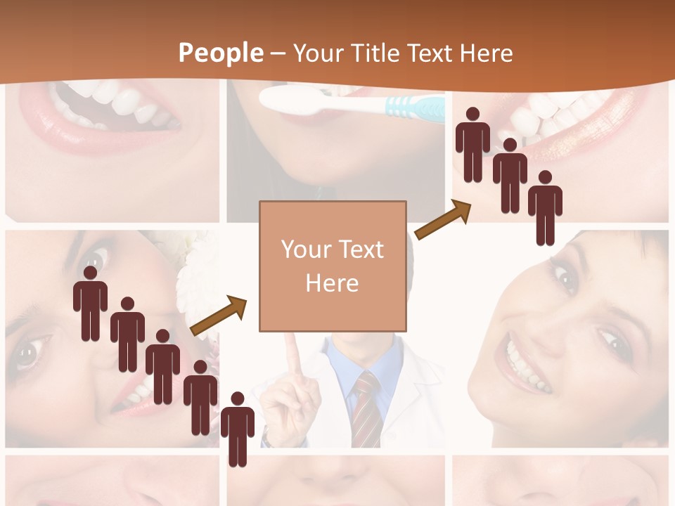 Teeth Background Skincare PowerPoint Template