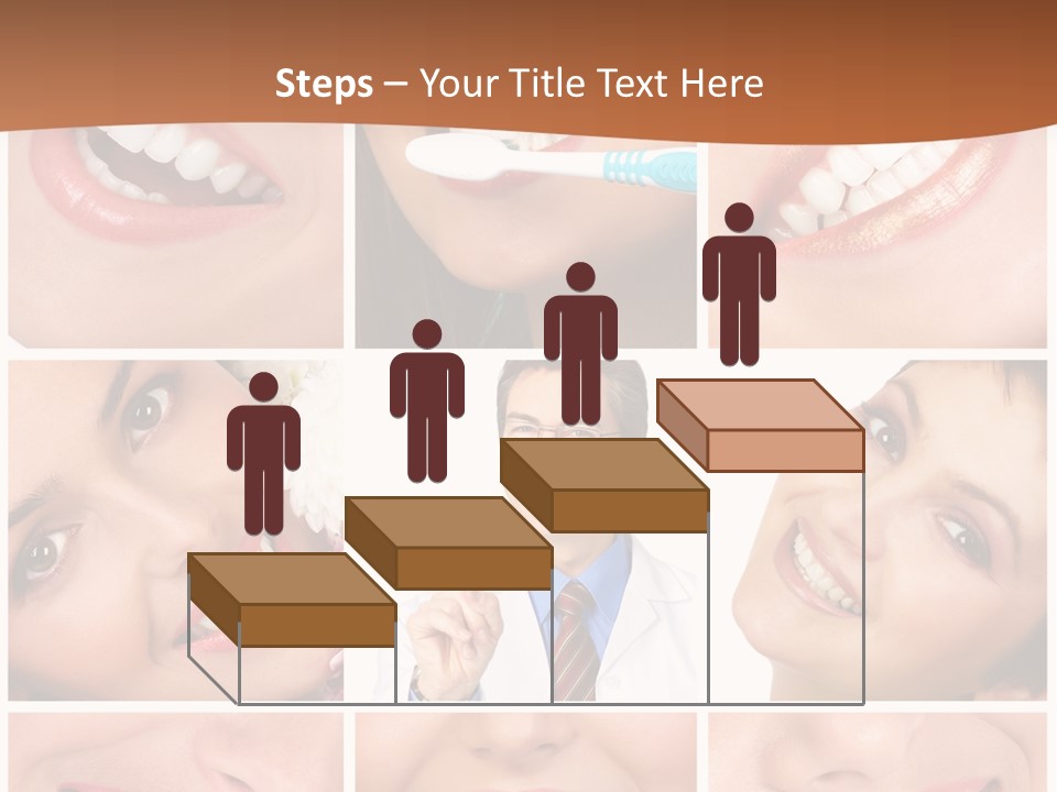 Teeth Background Skincare PowerPoint Template