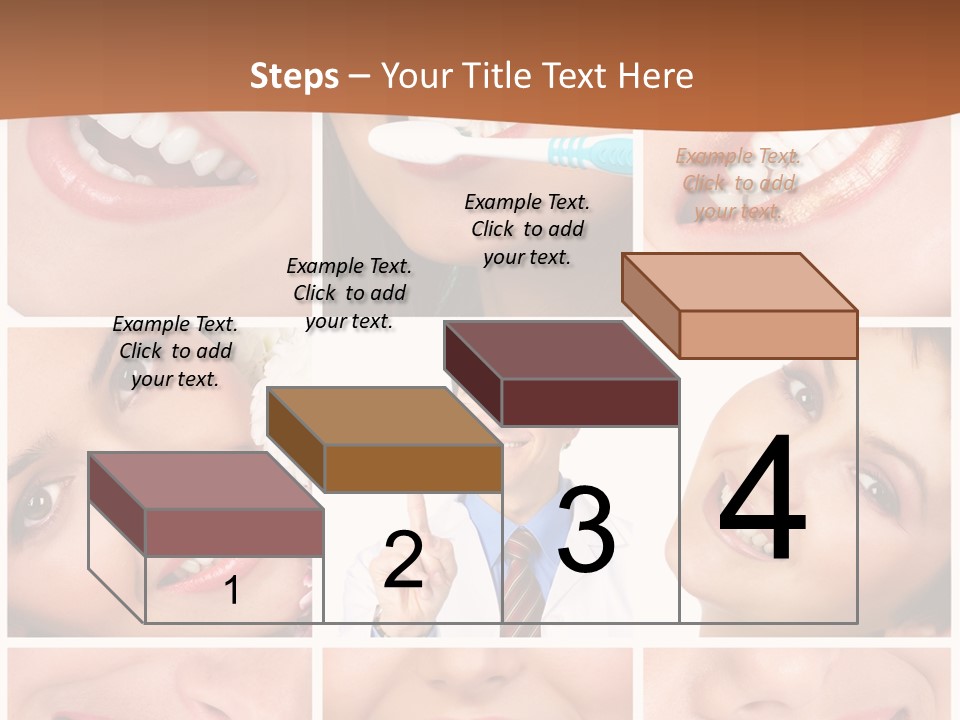 Teeth Background Skincare PowerPoint Template