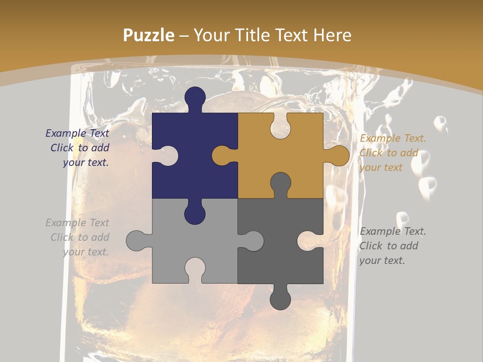 Shot Rock Purity PowerPoint Template