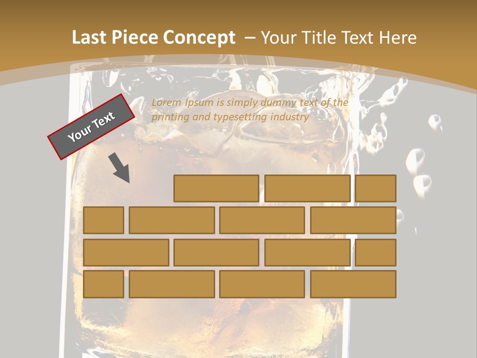 Shot Rock Purity PowerPoint Template