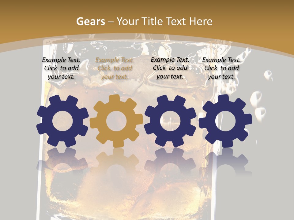 Shot Rock Purity PowerPoint Template