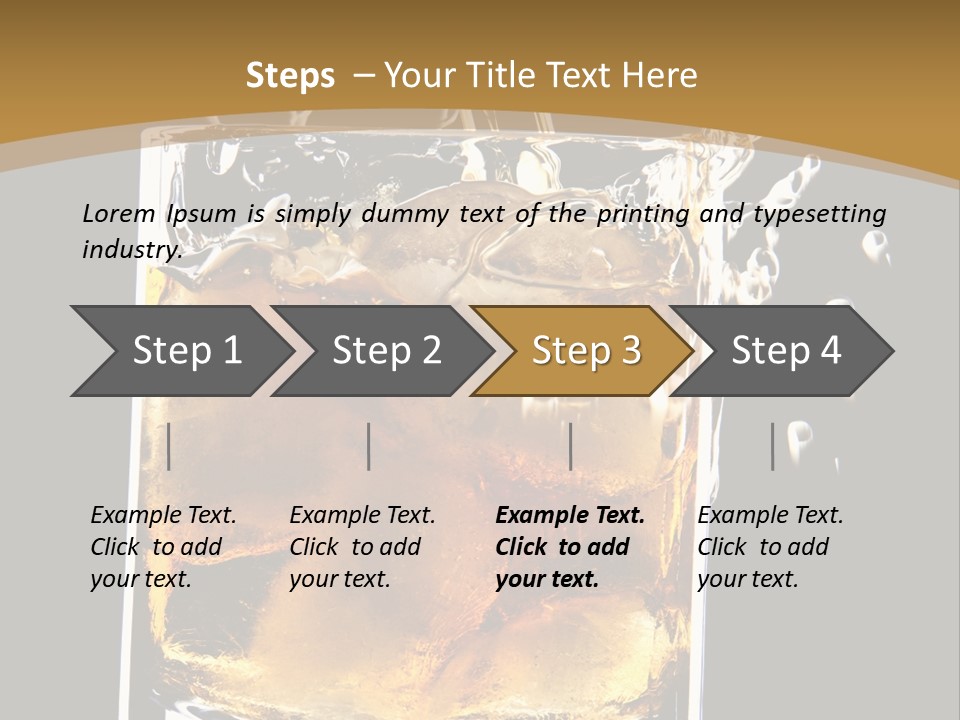 Shot Rock Purity PowerPoint Template