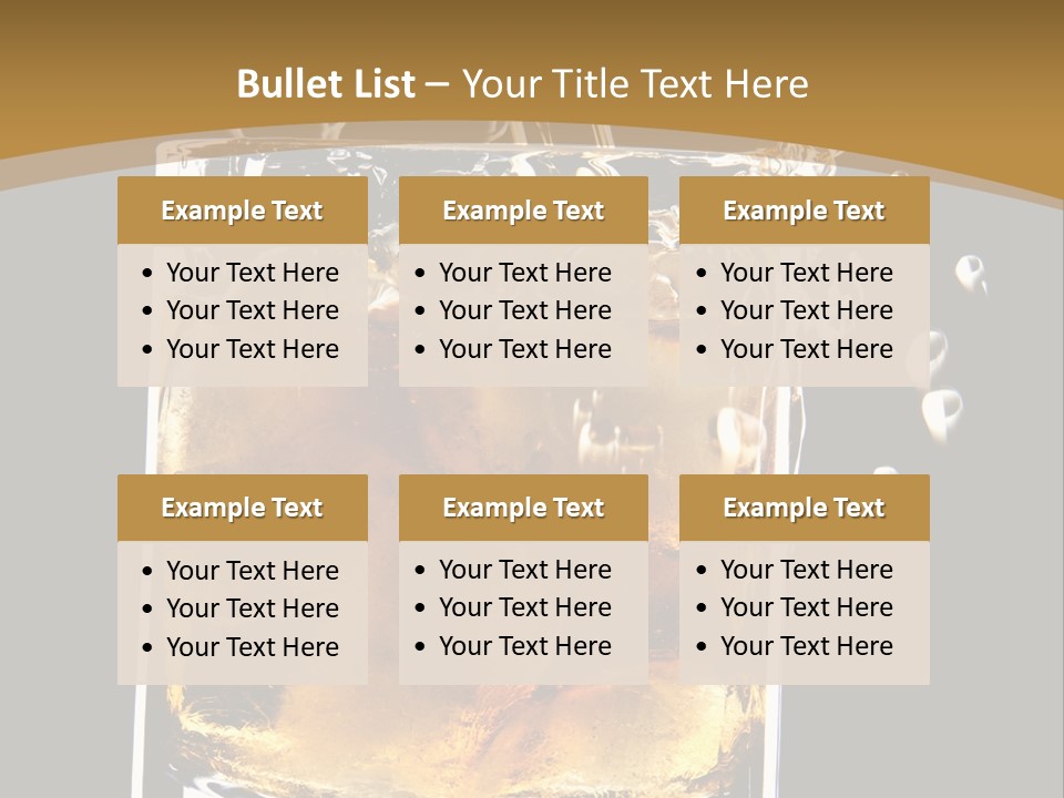 Shot Rock Purity PowerPoint Template