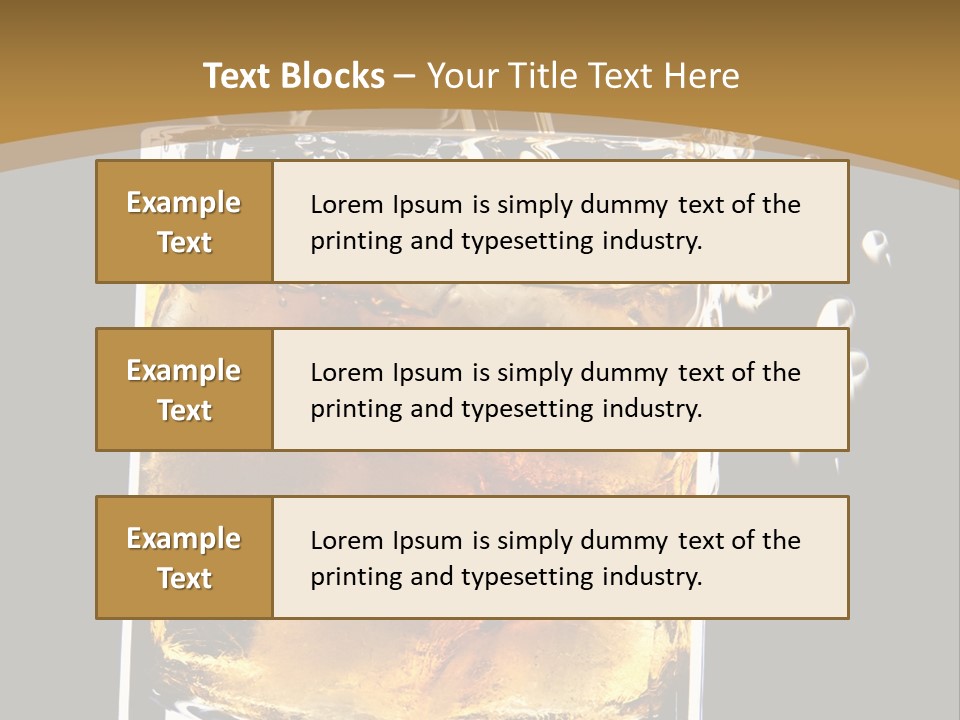 Shot Rock Purity PowerPoint Template