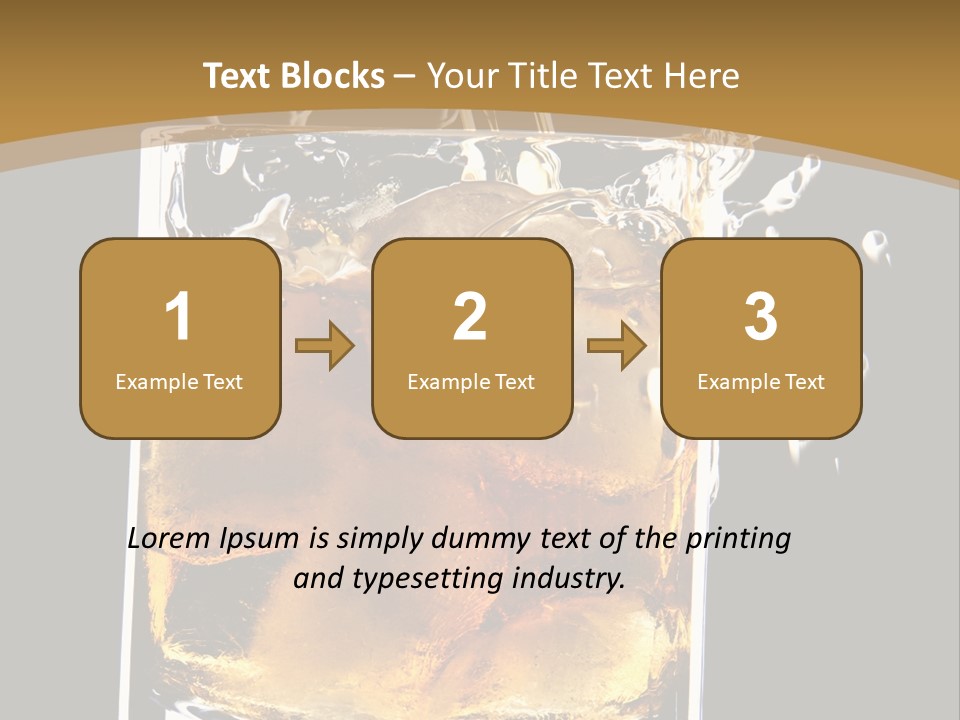 Shot Rock Purity PowerPoint Template