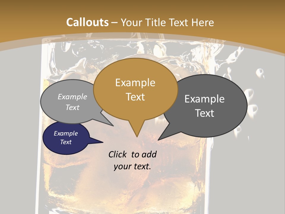 Shot Rock Purity PowerPoint Template