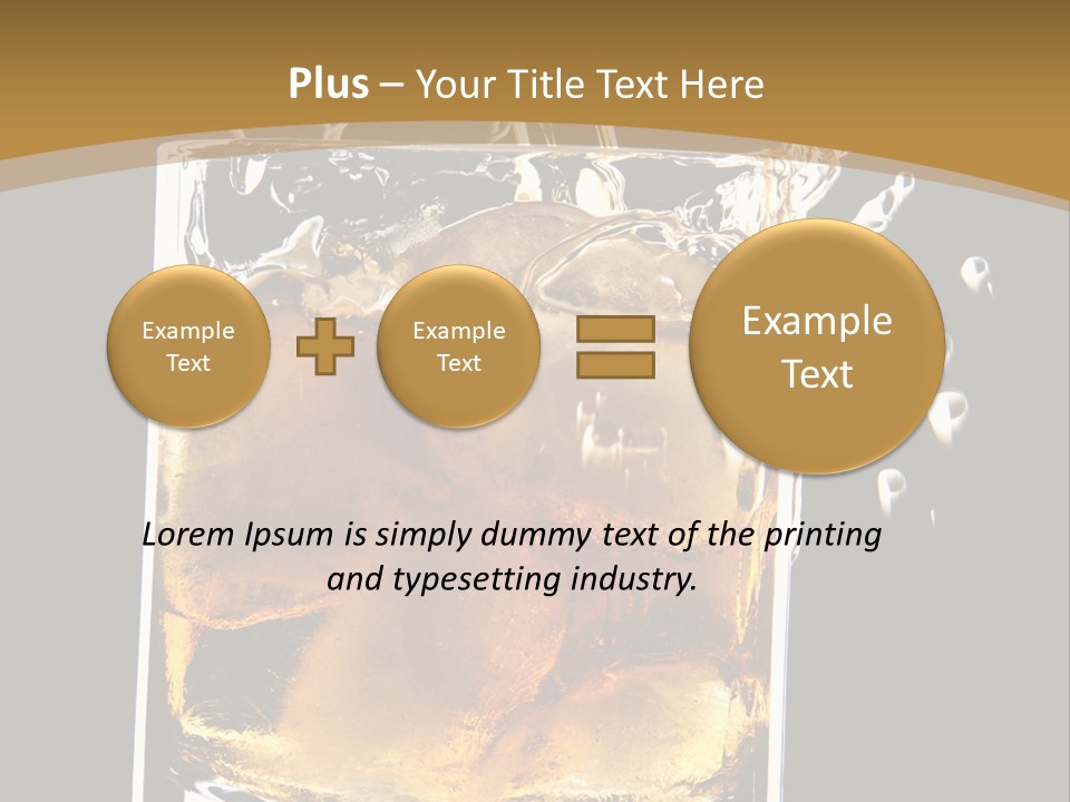 Shot Rock Purity PowerPoint Template