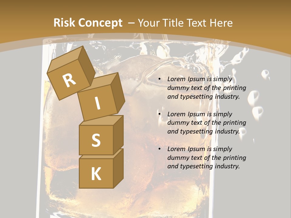 Shot Rock Purity PowerPoint Template