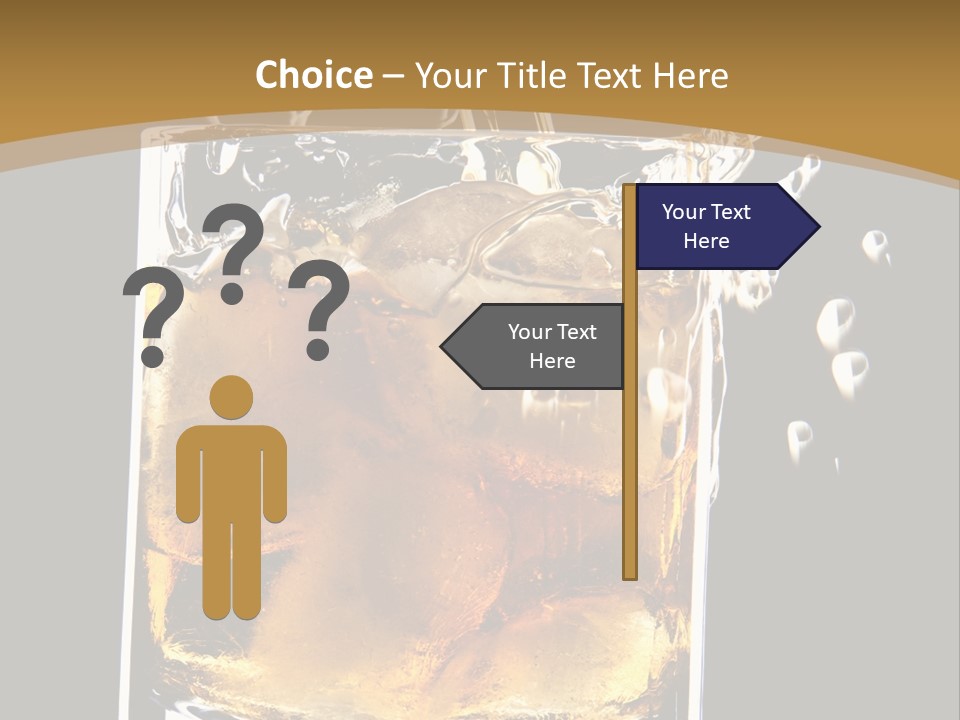 Shot Rock Purity PowerPoint Template
