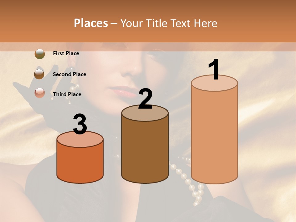 Fashion Lady Make Up PowerPoint Template