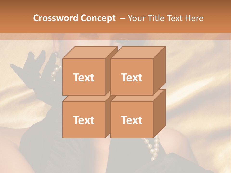 Fashion Lady Make Up PowerPoint Template