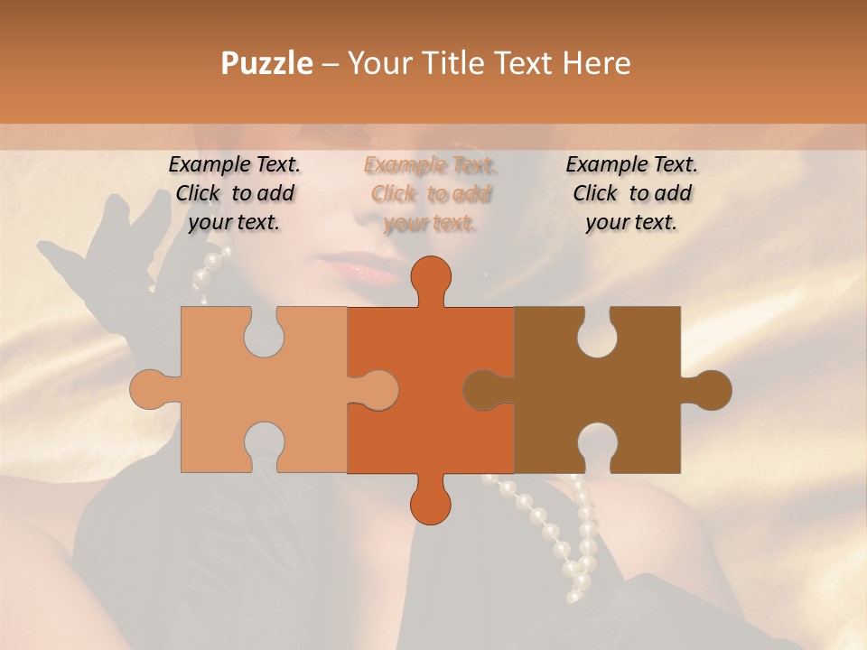 Fashion Lady Make Up PowerPoint Template