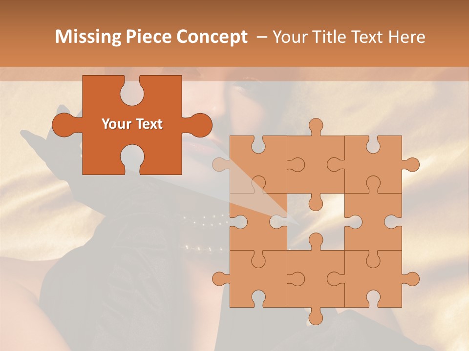 Fashion Lady Make Up PowerPoint Template