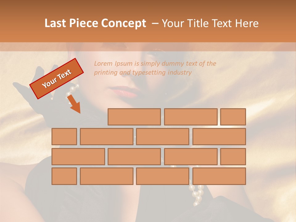 Fashion Lady Make Up PowerPoint Template