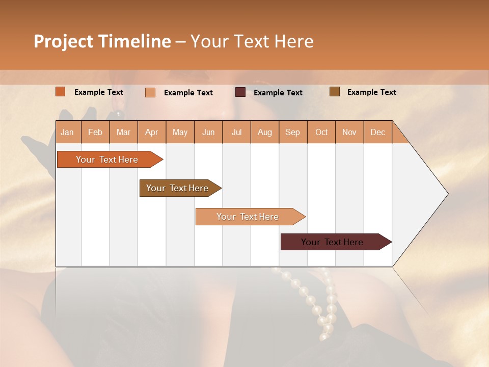 Fashion Lady Make Up PowerPoint Template