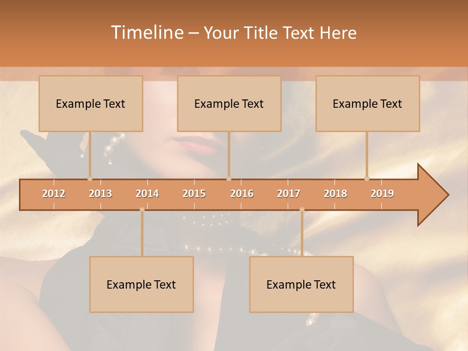 Fashion Lady Make Up PowerPoint Template