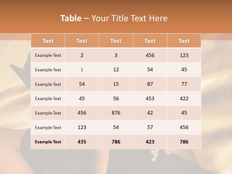 Fashion Lady Make Up PowerPoint Template