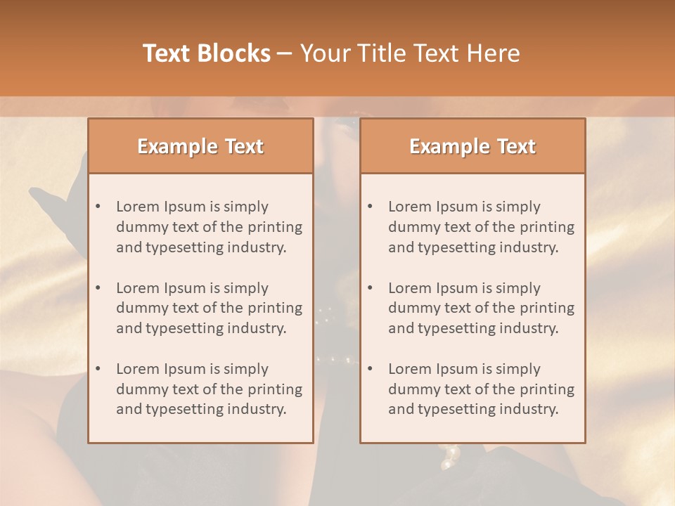 Fashion Lady Make Up PowerPoint Template