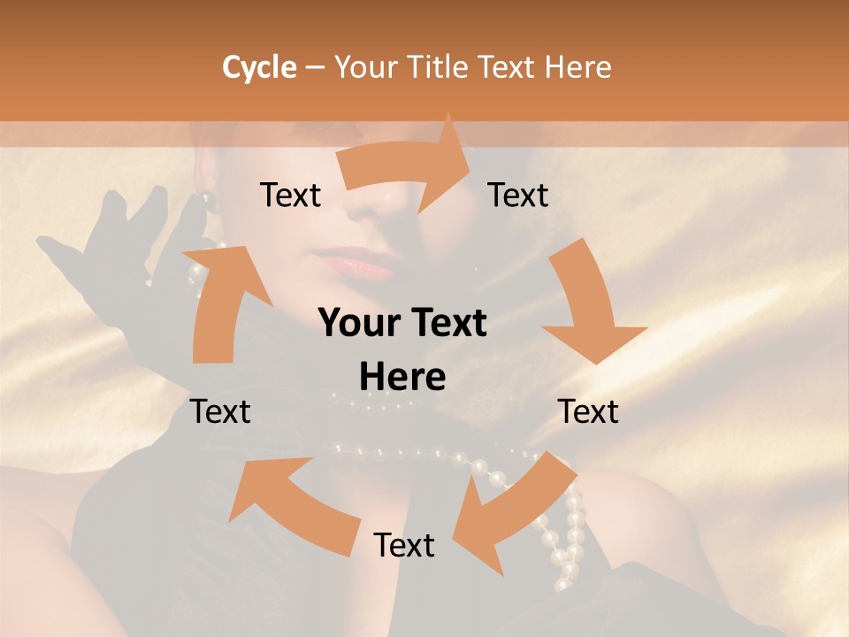 Fashion Lady Make Up PowerPoint Template