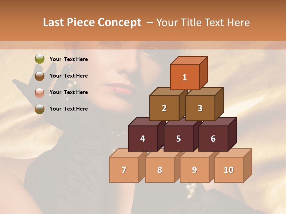 Fashion Lady Make Up PowerPoint Template