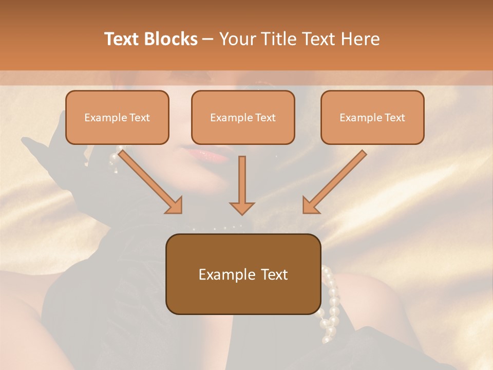 Fashion Lady Make Up PowerPoint Template