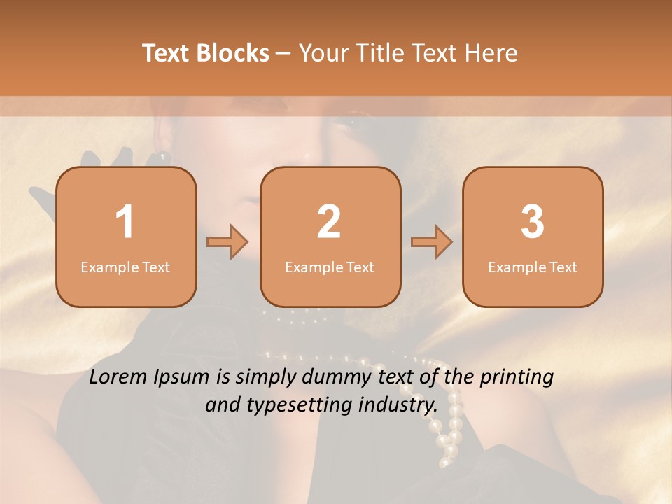 Fashion Lady Make Up PowerPoint Template