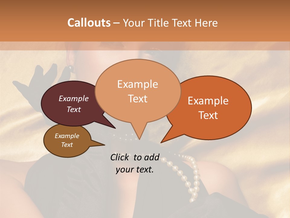 Fashion Lady Make Up PowerPoint Template