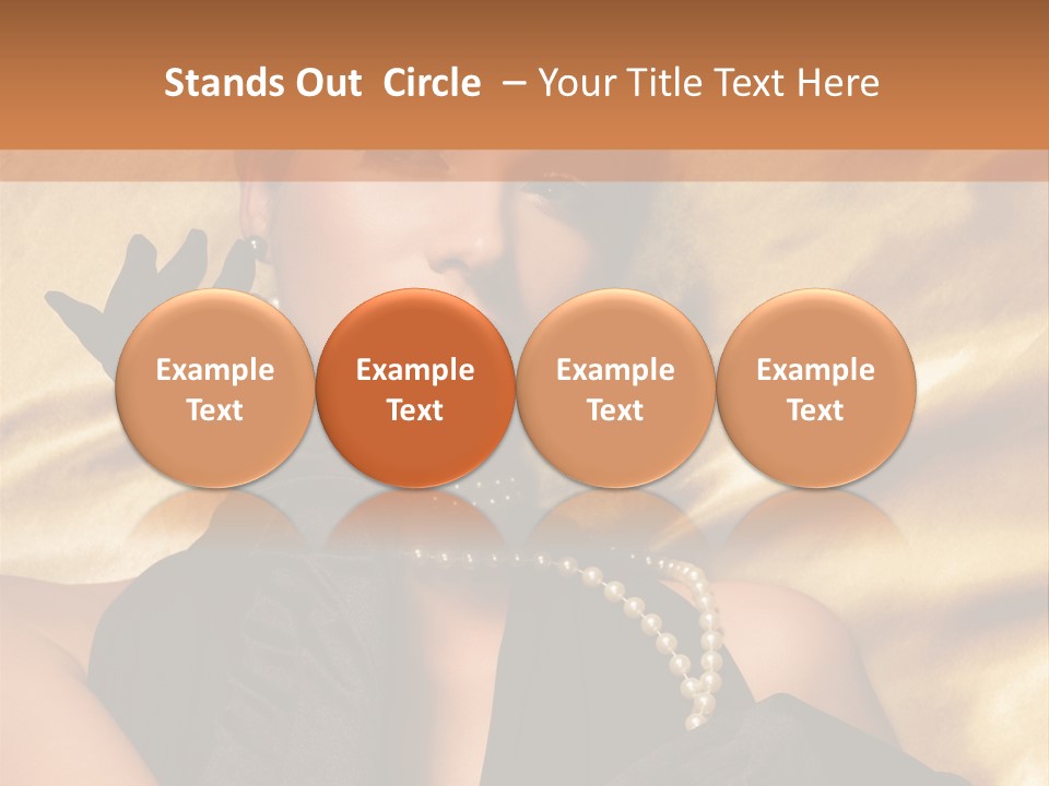 Fashion Lady Make Up PowerPoint Template