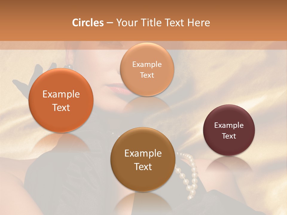 Fashion Lady Make Up PowerPoint Template