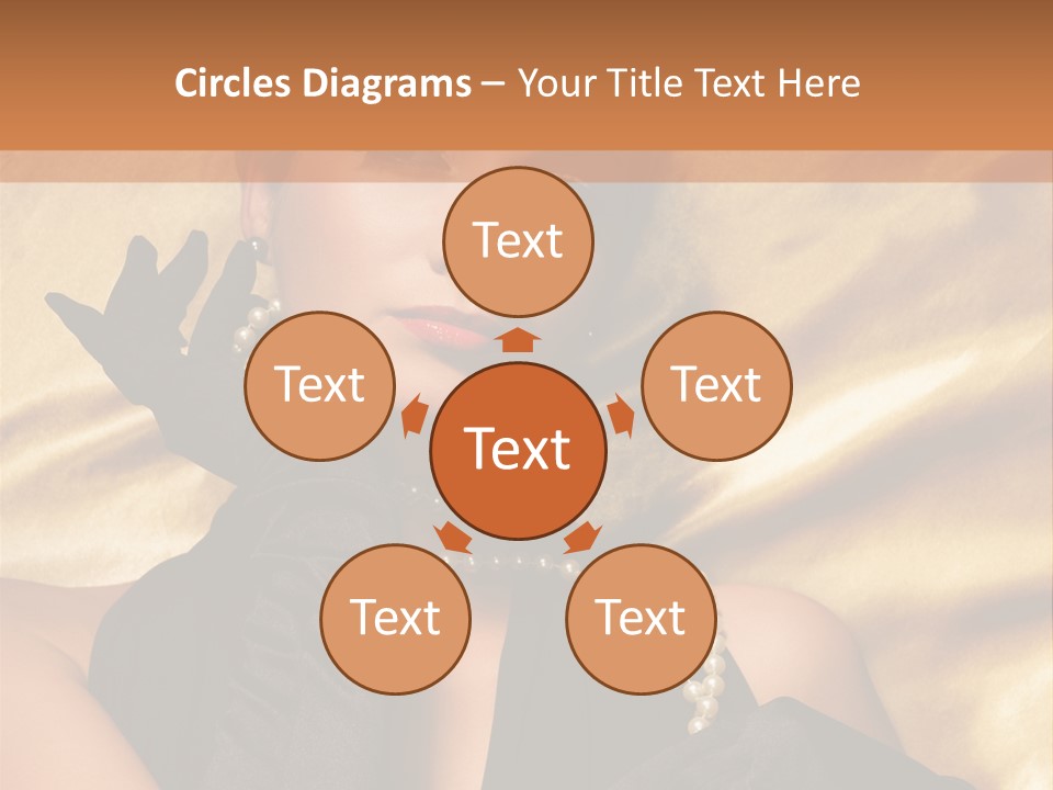 Fashion Lady Make Up PowerPoint Template