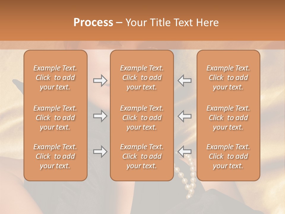 Fashion Lady Make Up PowerPoint Template