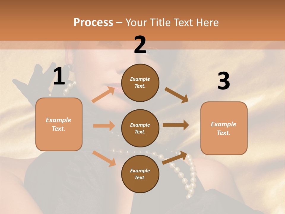 Fashion Lady Make Up PowerPoint Template