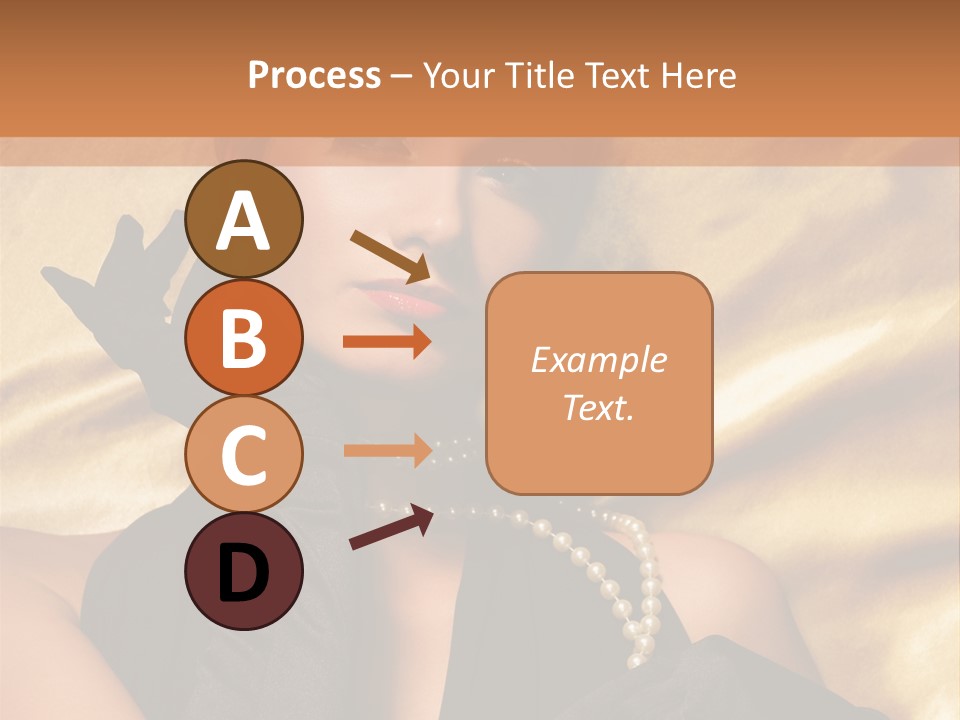 Fashion Lady Make Up PowerPoint Template