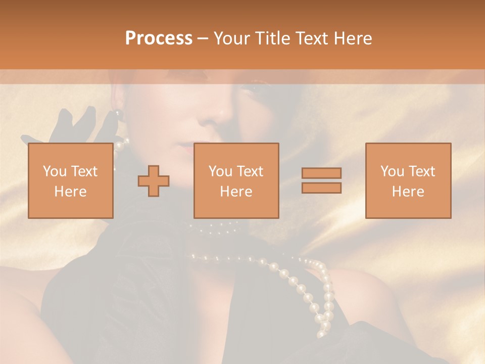 Fashion Lady Make Up PowerPoint Template