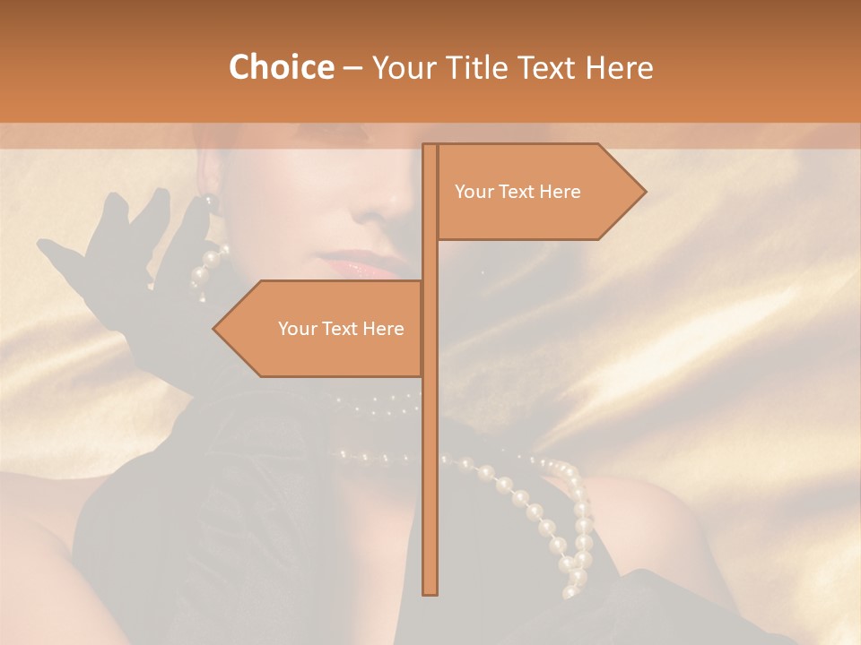 Fashion Lady Make Up PowerPoint Template