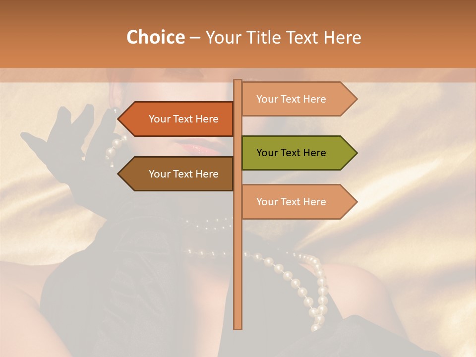 Fashion Lady Make Up PowerPoint Template