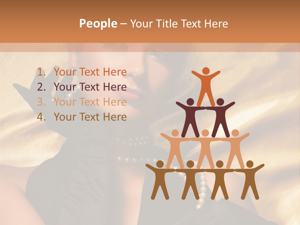 Fashion Lady Make Up PowerPoint Template