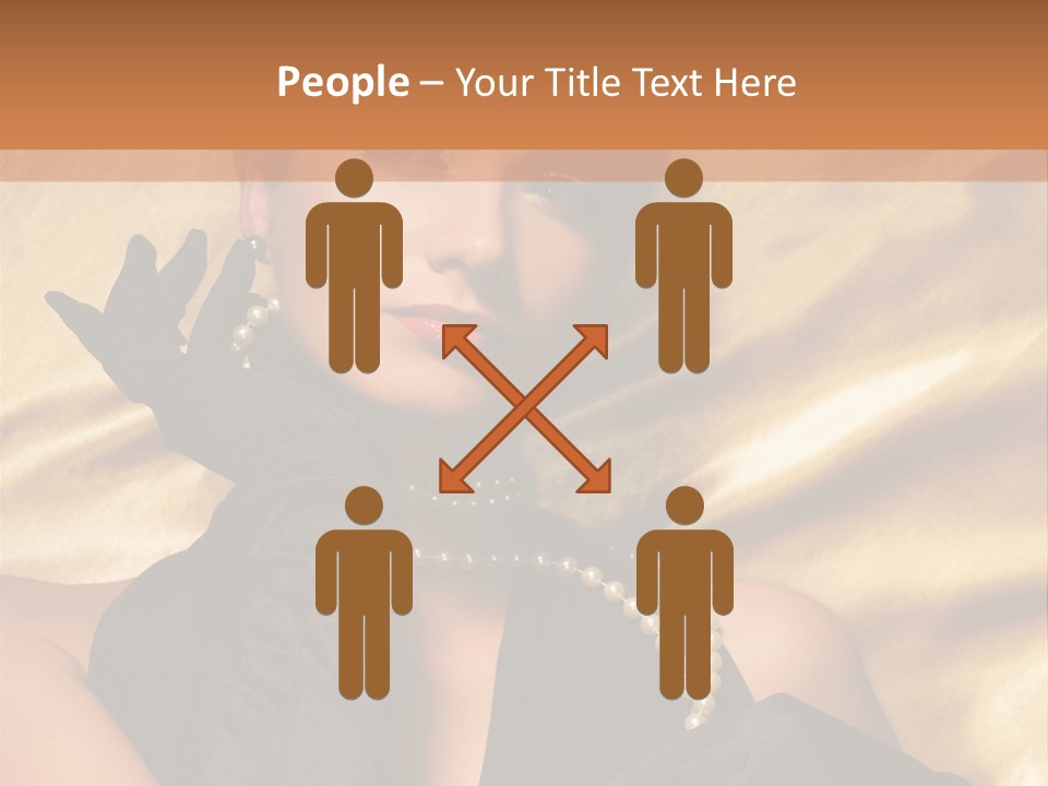 Fashion Lady Make Up PowerPoint Template