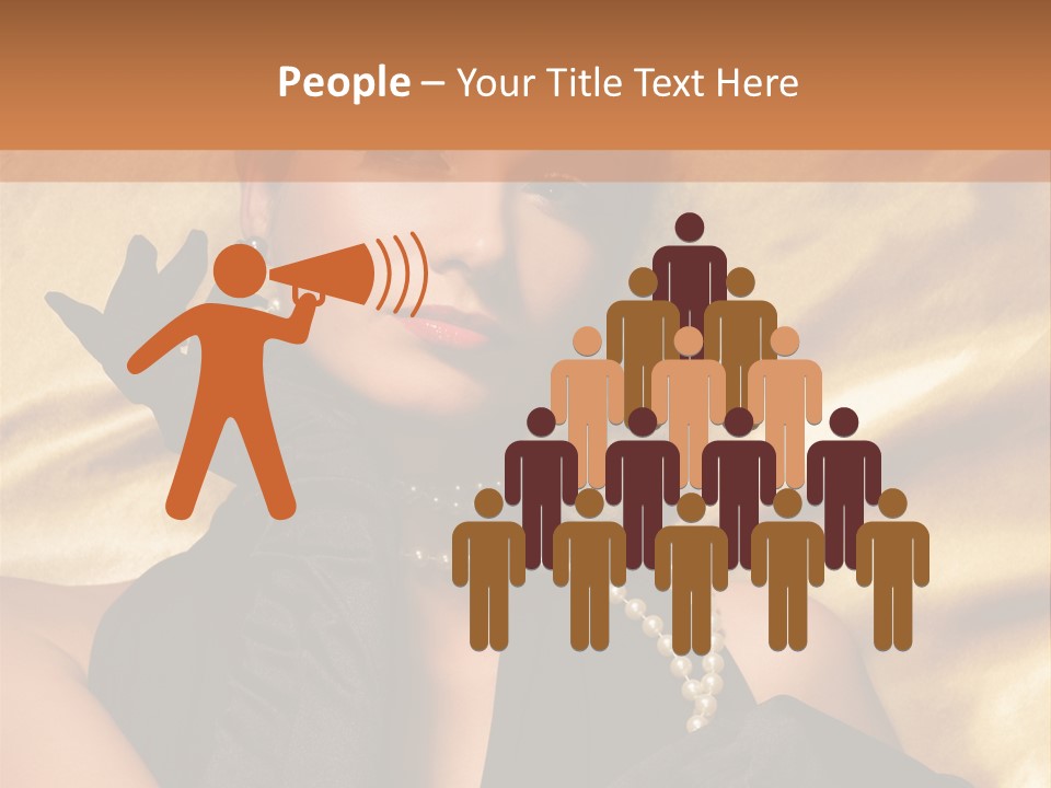 Fashion Lady Make Up PowerPoint Template