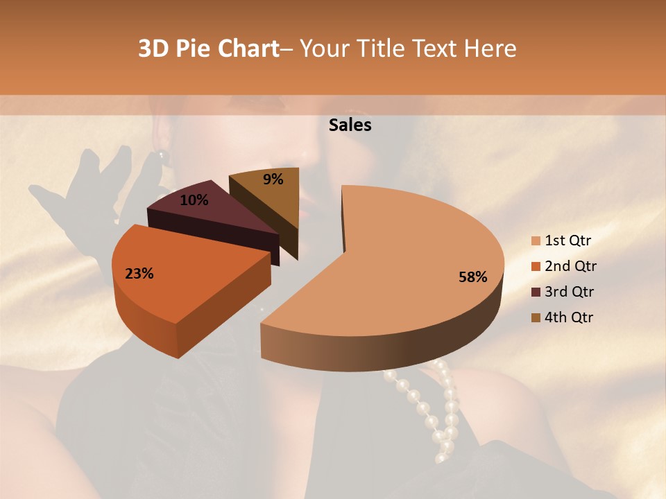 Fashion Lady Make Up PowerPoint Template