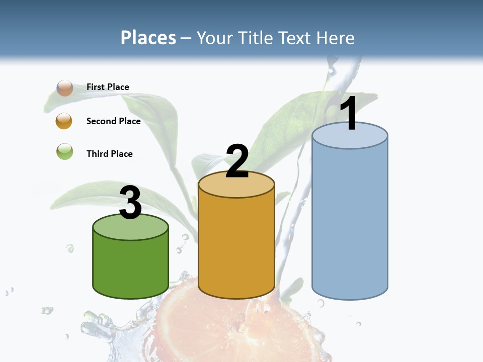 Nobody Fruit Yellow PowerPoint Template