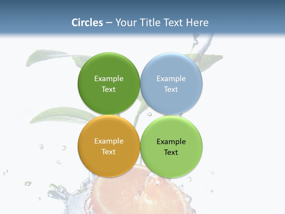 Nobody Fruit Yellow PowerPoint Template