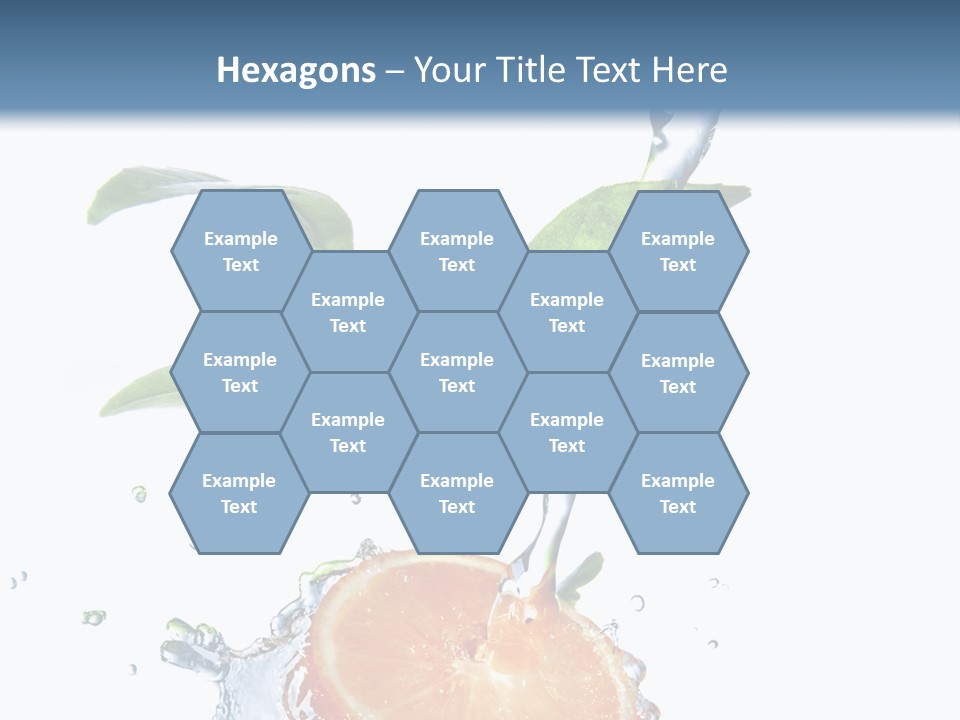 Nobody Fruit Yellow PowerPoint Template