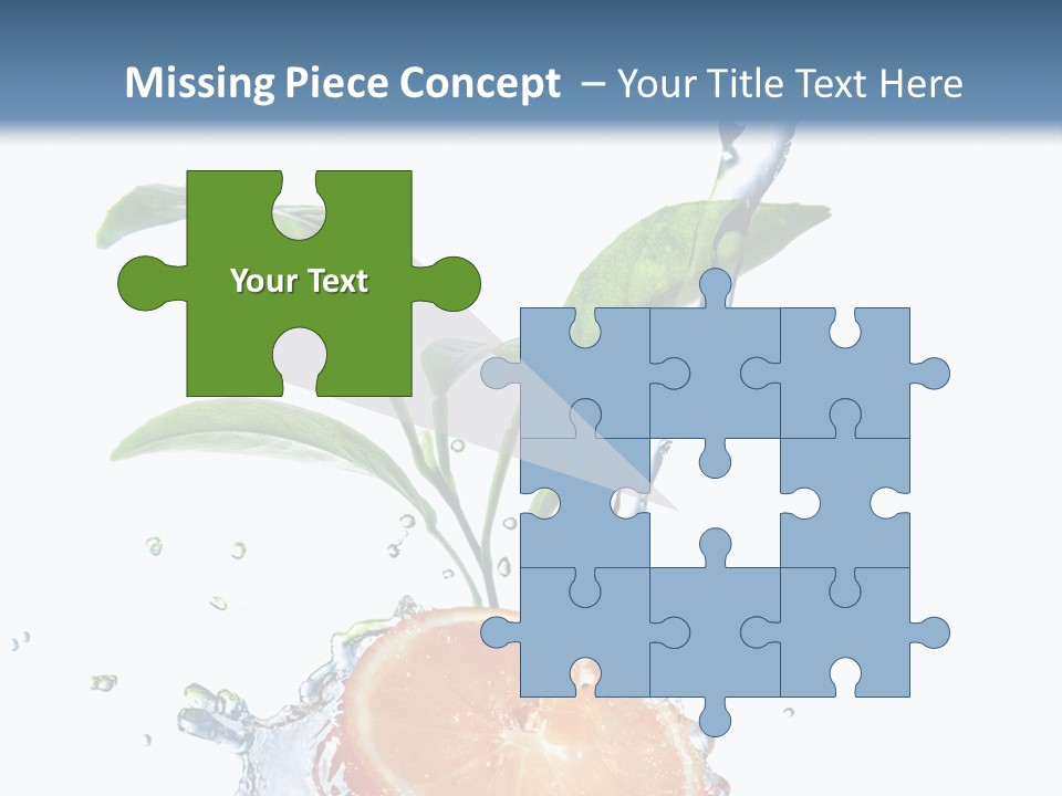 Nobody Fruit Yellow PowerPoint Template