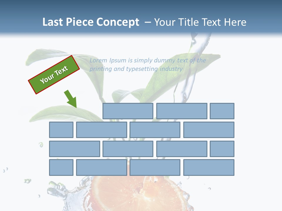 Nobody Fruit Yellow PowerPoint Template